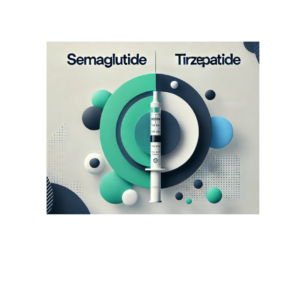 A tirzepatide and semaglutide side-by-side